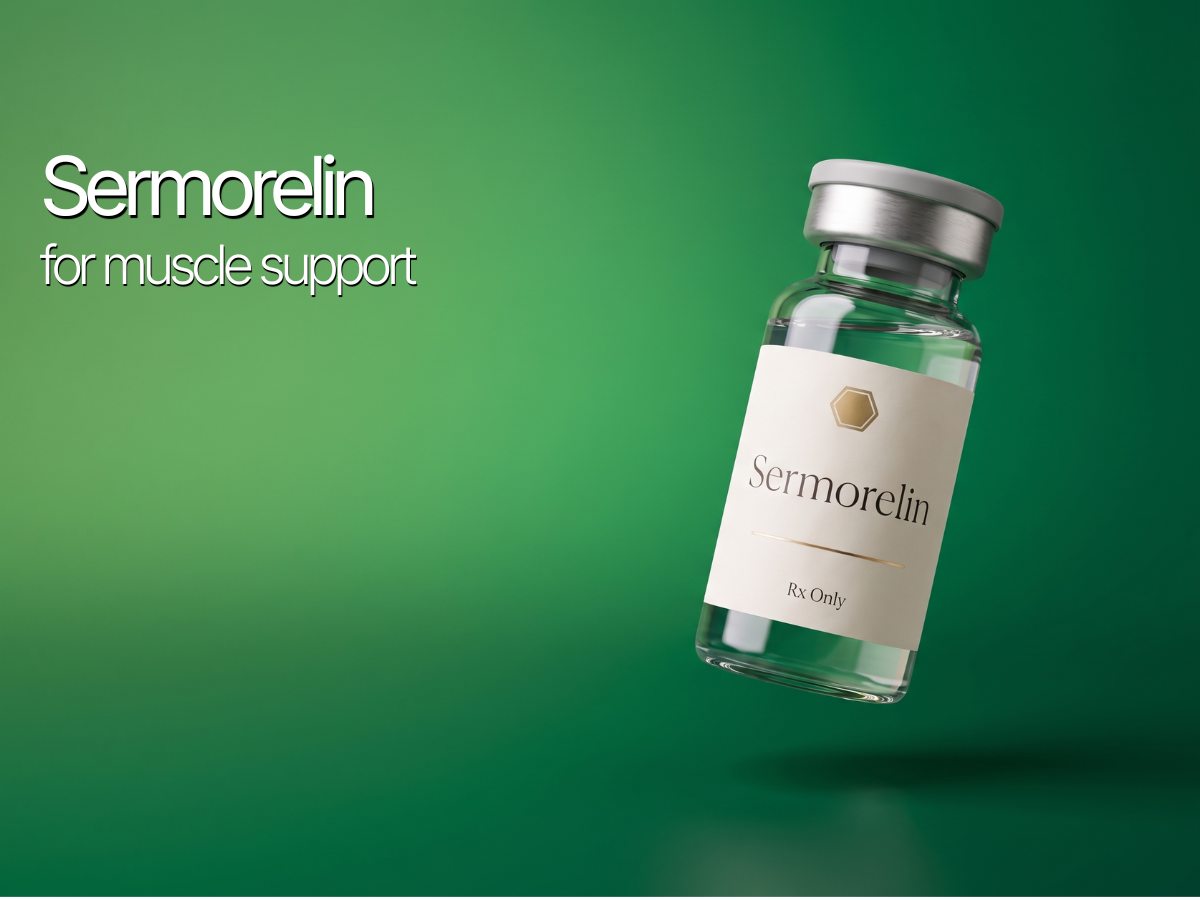 Sermorelin for muscle support